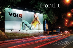 Banner frontlit